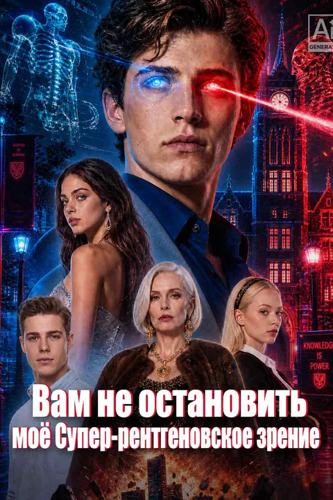 Постер «Вам не остановить моё Супер-рентгеновское зрение»