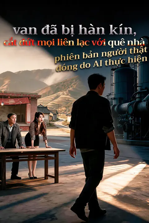 Poster Van đã bị hàn kín, cắt đứt mọi liên lạc với quê nhà