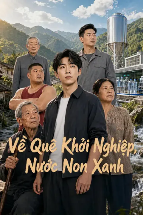 Poster Về Quê Khởi Nghiệp, Nước Non Xanh