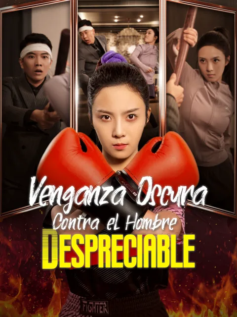 Póster de Venganza Oscura Contra el Hombre despreciable