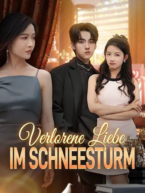 Poster von Verlorene Liebe im Schneesturm