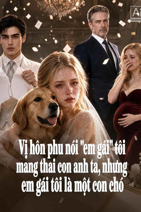 Poster Vị hôn phu nói "em gái" tôi mang thai con anh ta, nhưng em gái tôi là một con chó