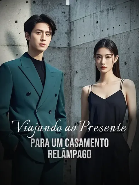 Pôster de Viajando ao Presente para um Casamento Relâmpago