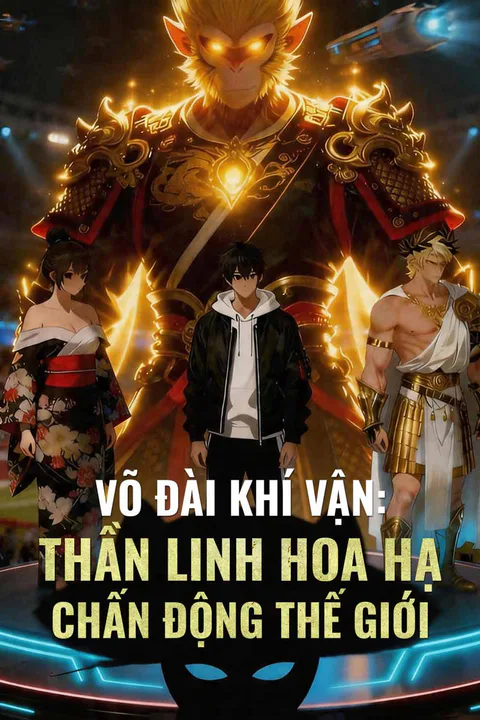 Poster Võ Đài Khí Vận: Thần Linh Hoa Hạ Chấn Động Thế Giới
