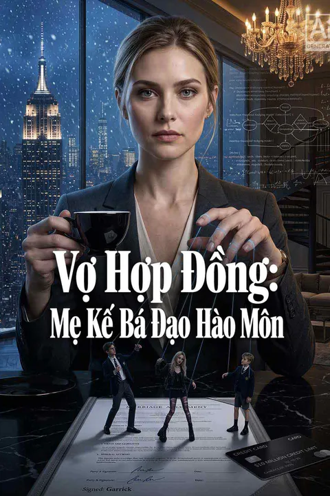 Poster Vợ Hợp Đồng: Mẹ Kế Bá Đạo Hào Môn