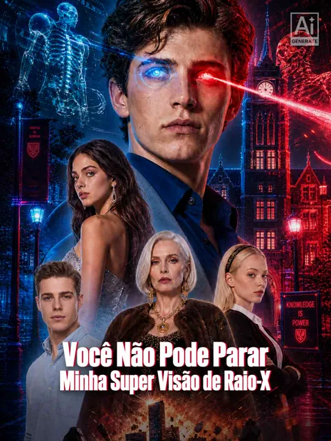 Pôster de Você Não Pode Parar Minha Super Visão de Raio-X