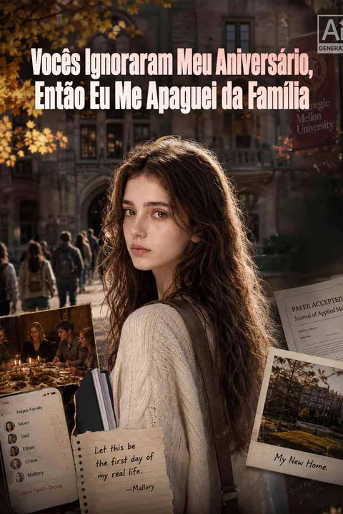 Pôster de Vocês Ignoraram Meu Aniversário, Então Eu Me Apaguei da Família