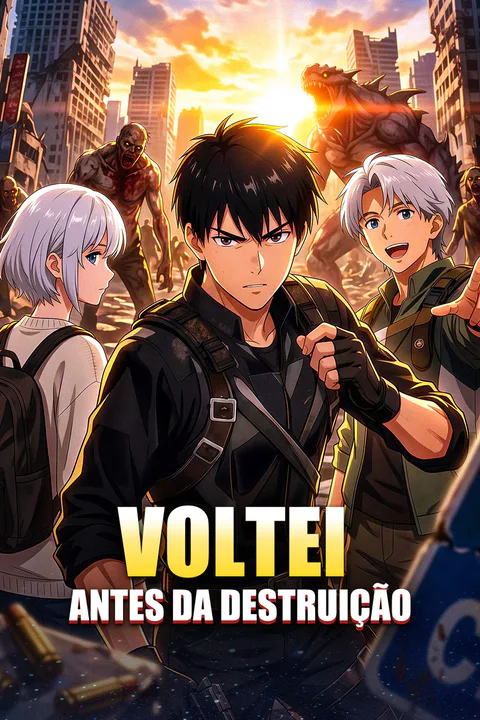 Pôster de Voltei Antes da Destruição