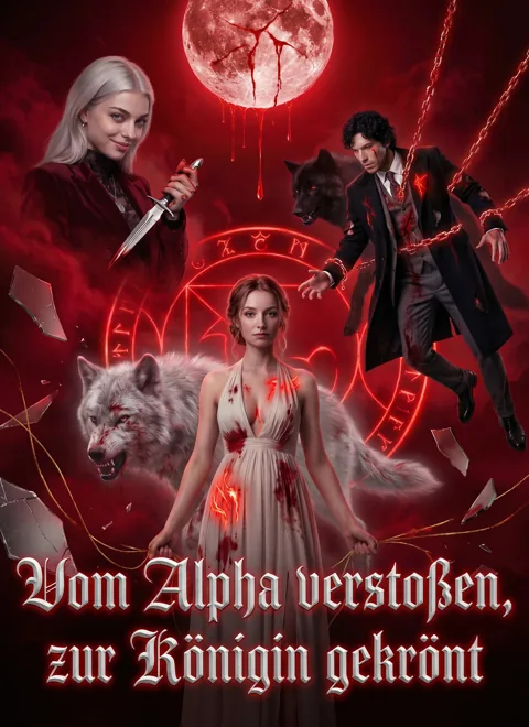 Poster von Vom Alpha verstoßen, zur Königin gekrönt