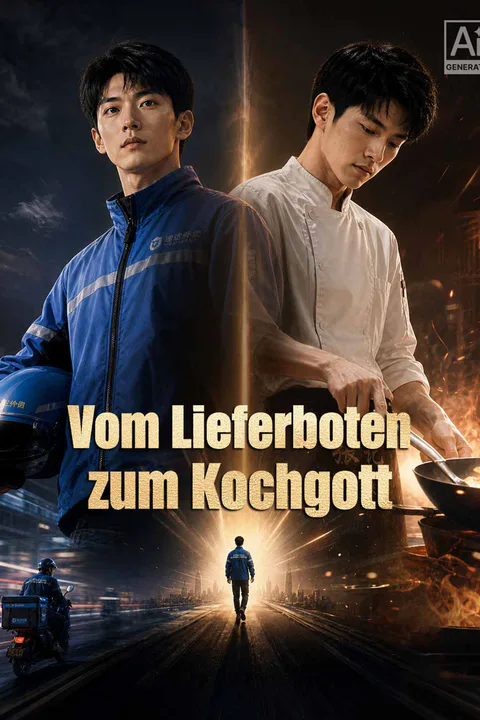 Poster von Vom Lieferboten zum Kochgott