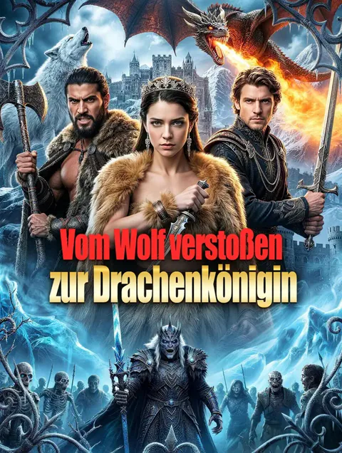Poster von Vom Wolf verstoßen, zur Drachenkönigin
