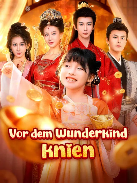 Poster von Vor dem Wunderkind knien