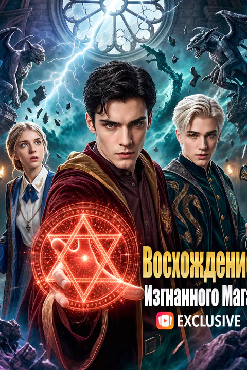Постер «Восхождение Изгнанного Мага»