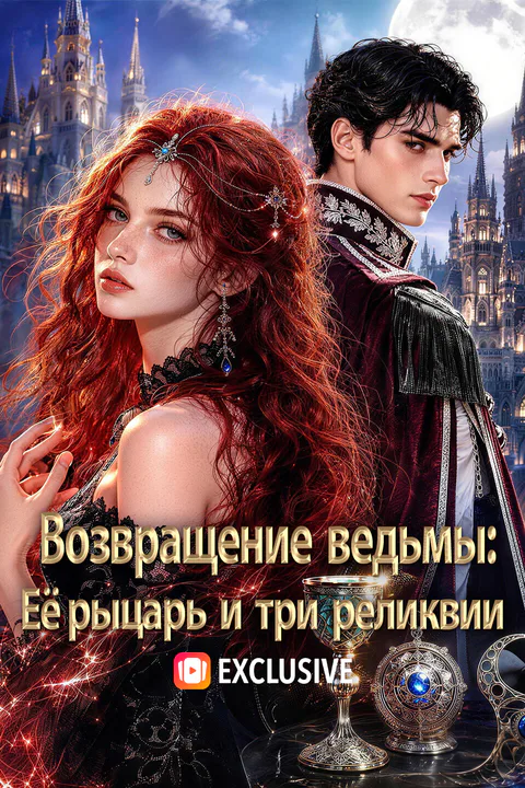 Постер «Возвращение ведьмы: Её рыцарь и три реликвии»