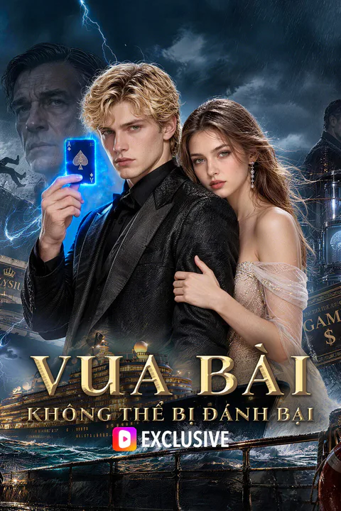 Poster Vua Bài Không Thể Bị Đánh Bại