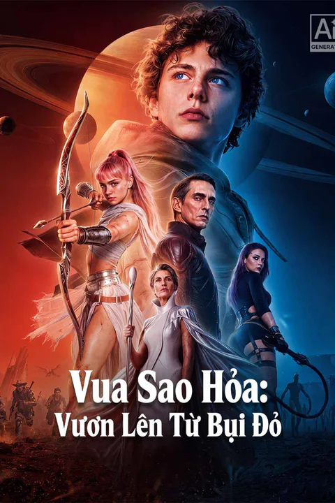 Poster Vua Sao Hỏa: Vươn Lên Từ Bụi Đỏ