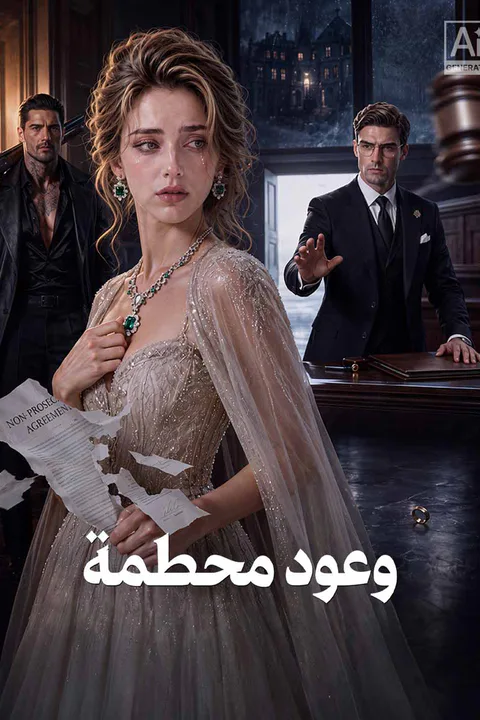 ملصق وعود محطمة
