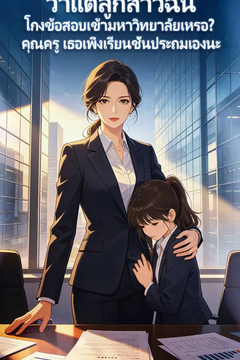 โปสเตอร์ ว่าแต่ลูกสาวฉันโกงข้อสอบเข้ามหาวิทยาลัยเหรอ? คุณครู เธอเพิ่งเรียนชั้นประถมเองนะ