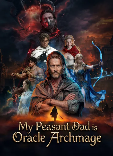 Wait! My Peasant Dad is an Oracle ArchMage poster
