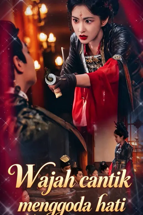 Poster Wajah cantik menggoda hati