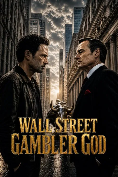Wall Street Gambler God poster