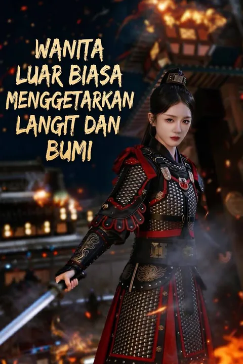 Poster Wanita luar biasa menggetarkan langit dan bumi