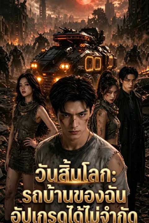 โปสเตอร์ วันสิ้นโลก: รถบ้านของฉันอัปเกรดได้ไม่จำกัด
