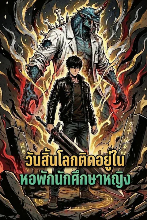 โปสเตอร์ วันสิ้นโลกติดอยู่ในหอพักนักศึกษาหญิง