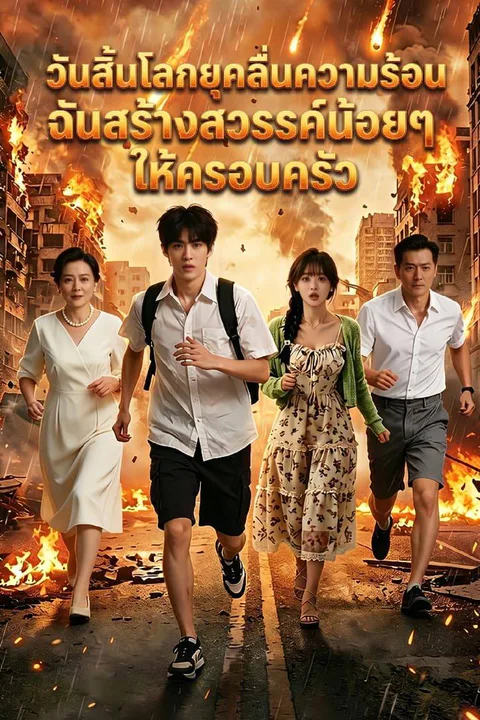 โปสเตอร์ วันสิ้นโลกยุคคลื่นความร้อน ฉันสร้างสวรรค์น้อยๆ ให้ครอบครัว