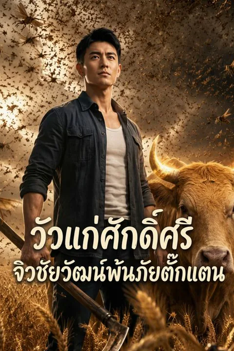 โปสเตอร์ วัวแก่ศักดิ์ศรีช่วยจิวชัยวัฒน์พ้นภัยตั๊กแตน