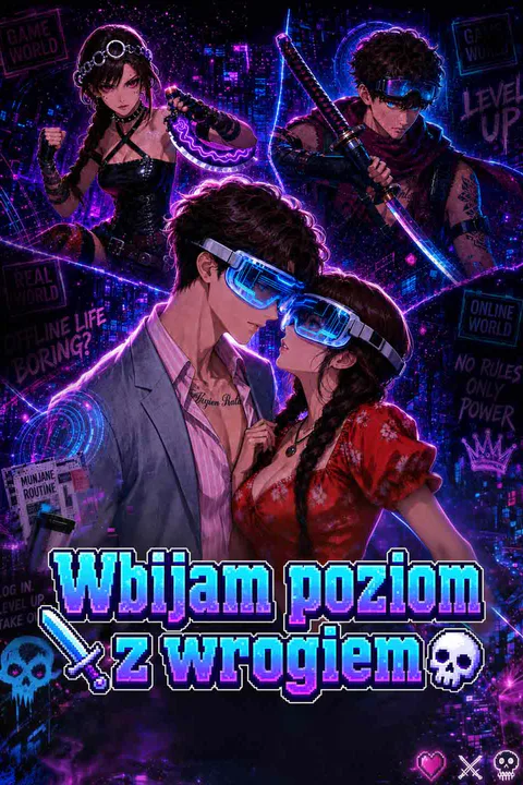 Wbijam poziom z wrogiem – plakat