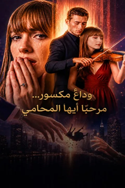 ملصق وداعٌ مكسور... مرحبًا أيها المحامي