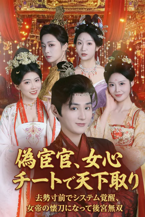偽宦官、女心チートで天下取り ～去勢寸前でシステム覚醒、女帝の懐刀になって後宮無双～のポスター
