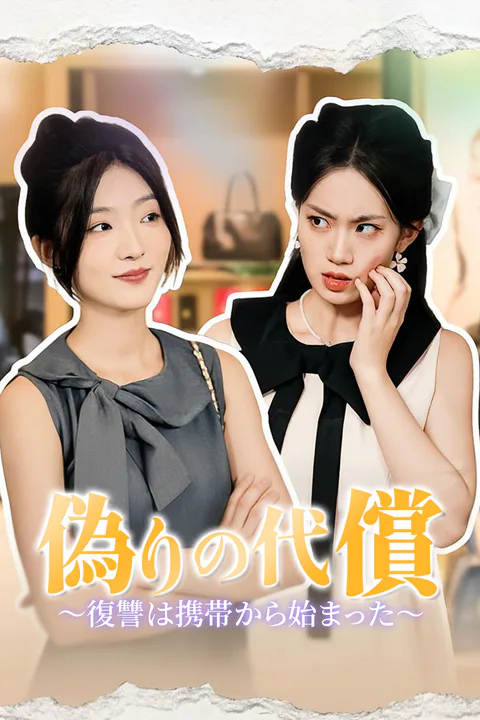 偽りの代償～復讐は携帯から始まった～のポスター