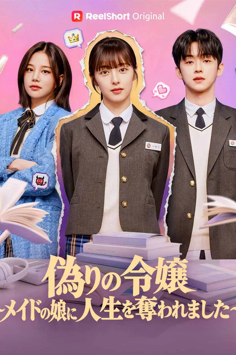 偽りの令嬢～メイドの娘に人生を奪われました～のポスター