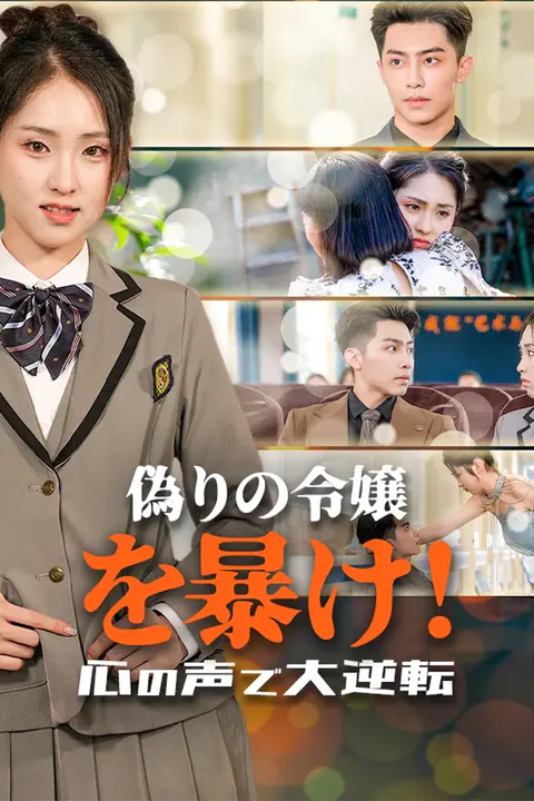 偽りの令嬢を暴け！心の声で大逆転のポスター