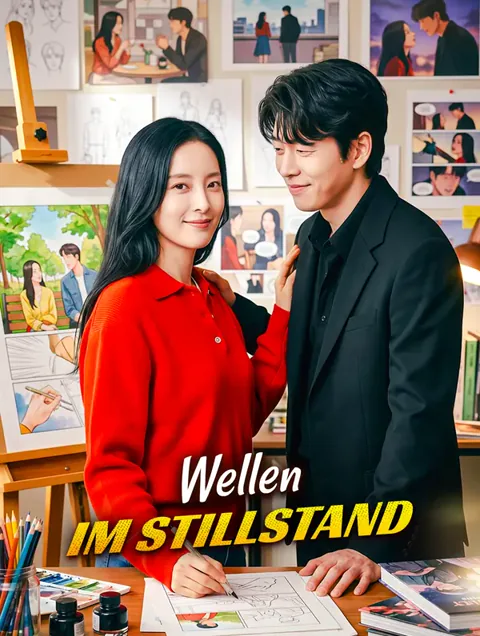 Poster von Wellen im Stillstand