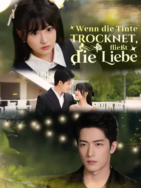 Poster von Wenn die Tinte trocknet, fließt die Liebe