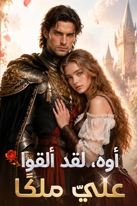 ملصق أوه، لقد ألقوا عليّ ملكًا