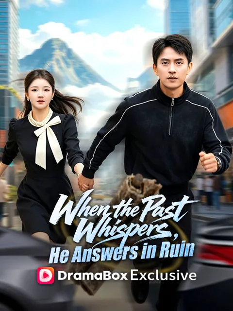 When the Past Whispers, He Answers in Ruin poster