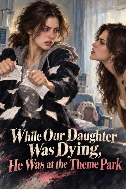 While Our Daughter Was Dying, He Was at the Theme Park poster