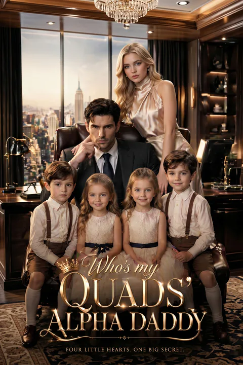 Who's my quads’ alpha daddy poster