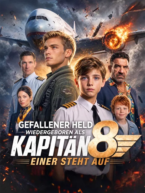 Poster von Wiedergeboren als 8-jähriger Kapitän