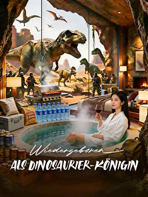 Poster von Wiedergeboren als Dinosaurier-Königin