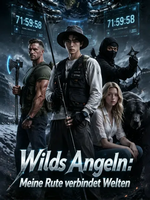 Poster von Wildes Angeln: Meine Rute verbindet Welten