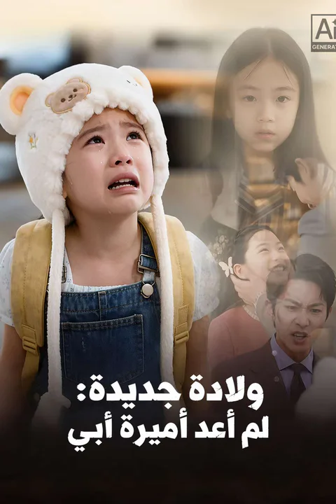 ملصق ولادة جديدة: لم أعد أميرة أبي