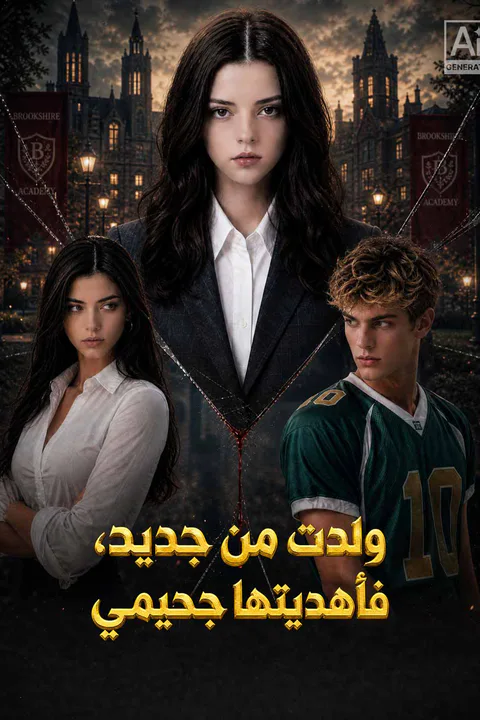 ملصق ولدت من جديد، فأهديتها جحيمي