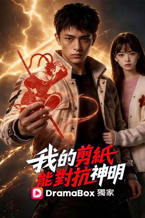 《我的剪紙能對抗神明》海報