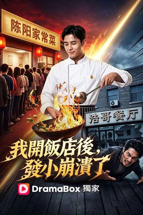 《我開飯店后，發小崩潰了》海報