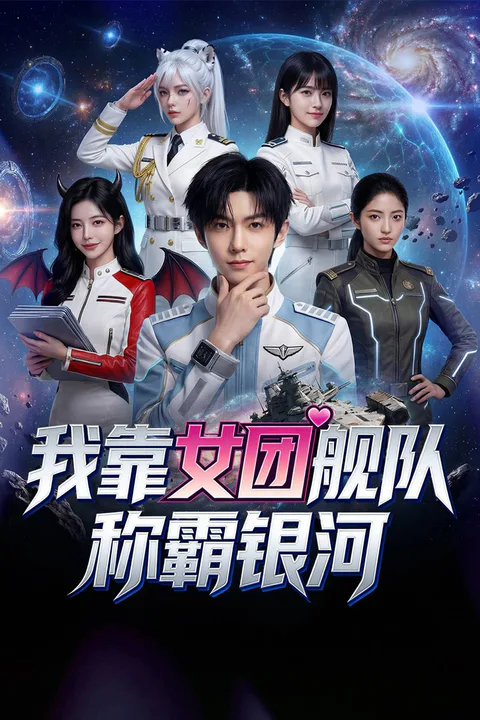 《我靠女團艦隊稱霸銀河》海報